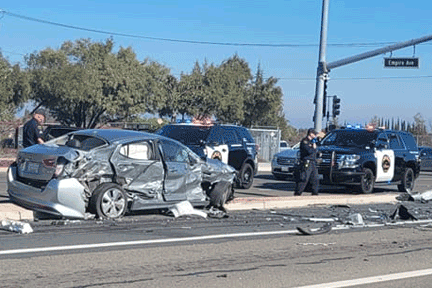 Concord Robbery Suspect Caught in Oakley After Vehicle Crash