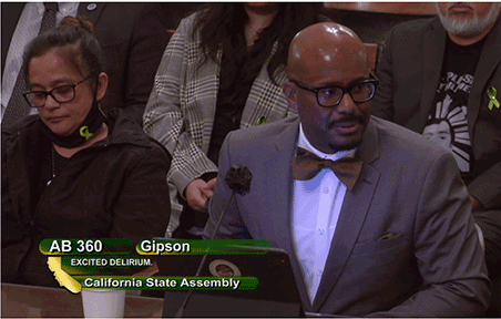 Assemblymember Mike Gipson Speaks on AB 360