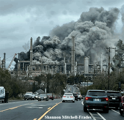 Bay Area Air District Releases Report on Martinez Refinery Fire