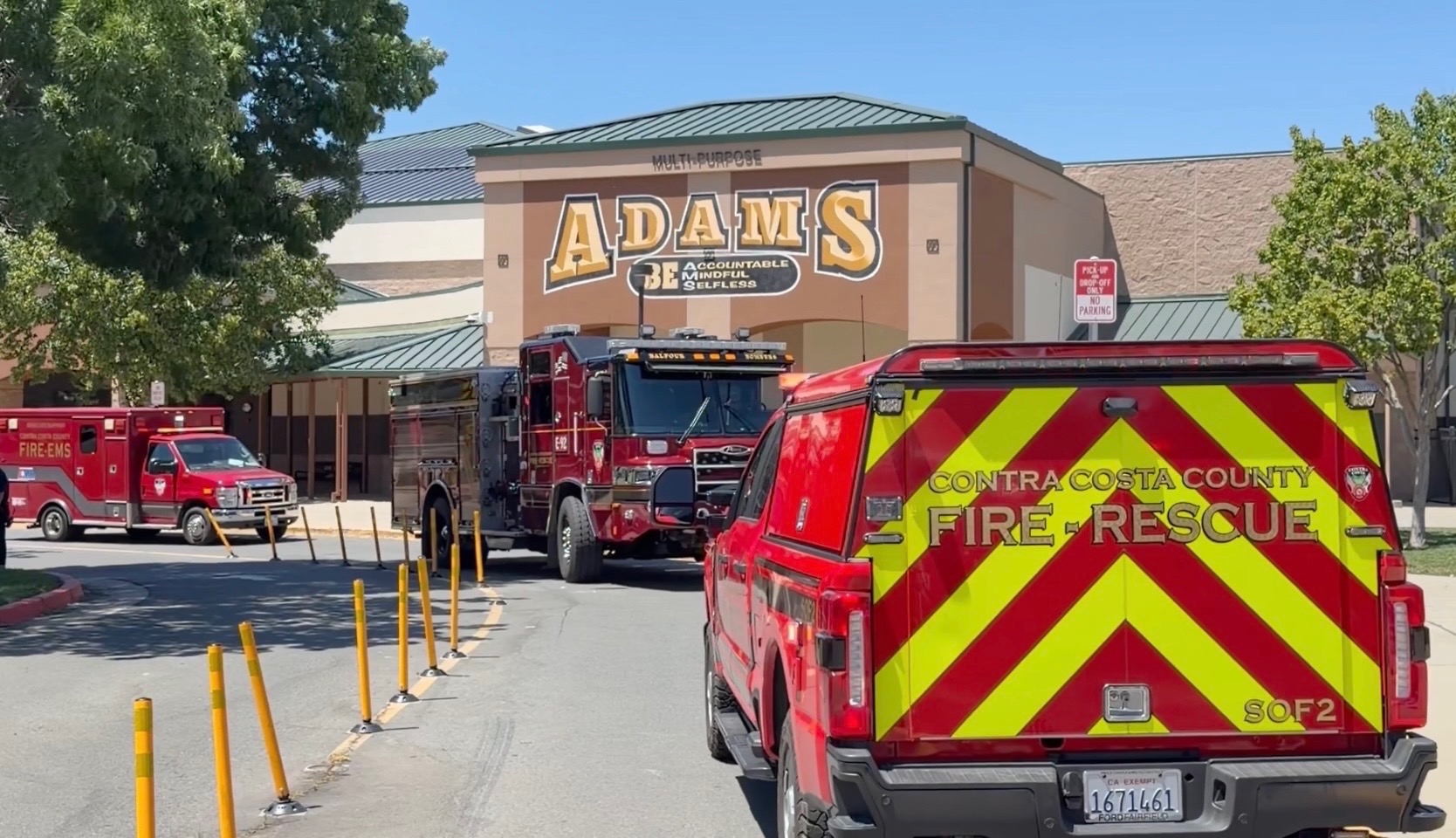 Brentwood: Students Suffer Burns During Science Experiment at Adams Middle School